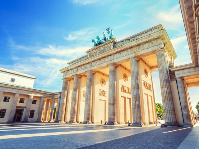 The Brandenburg Gate is a poplar tourist spot in Berlin (photo: Adobe Stock) 