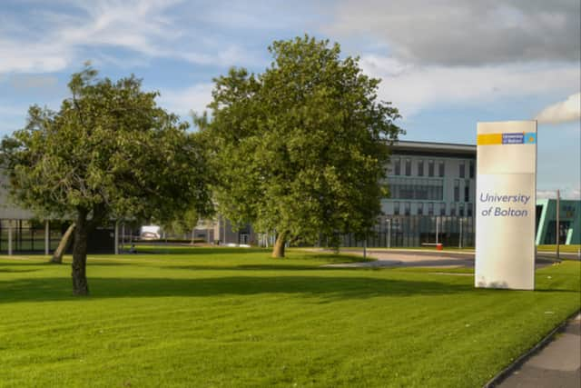 University of Bolton takes number 10 in the North West, and 106 nationally.