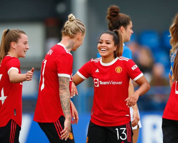 Ivana Fuso of Manchester United. Cr. Getty Images