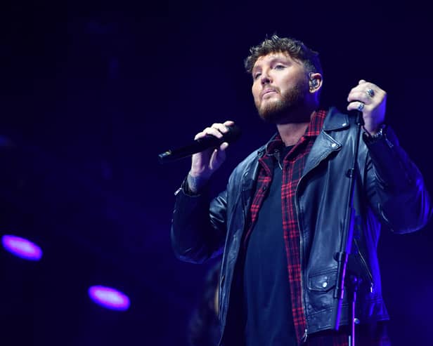 James Arthur performs during HITS Radio's HITS Live 2021 at Resorts World Arena on November 20, 2021 in Birmingham, England. (Photo by Anthony Devlin/Getty Images for BAUER)
