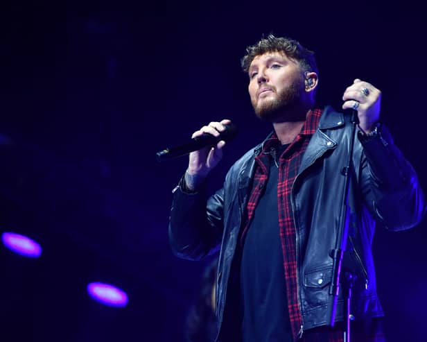 James Arthur performs during HITS Radio's HITS Live 2021 at Resorts World Arena on November 20, 2021 in Birmingham, England. (Photo by Anthony Devlin/Getty Images for BAUER)