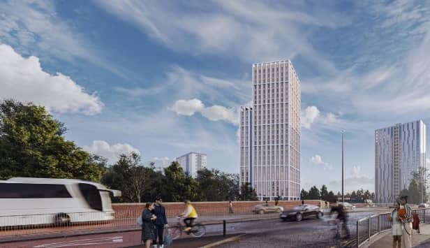 A look at how the Q student tower will look