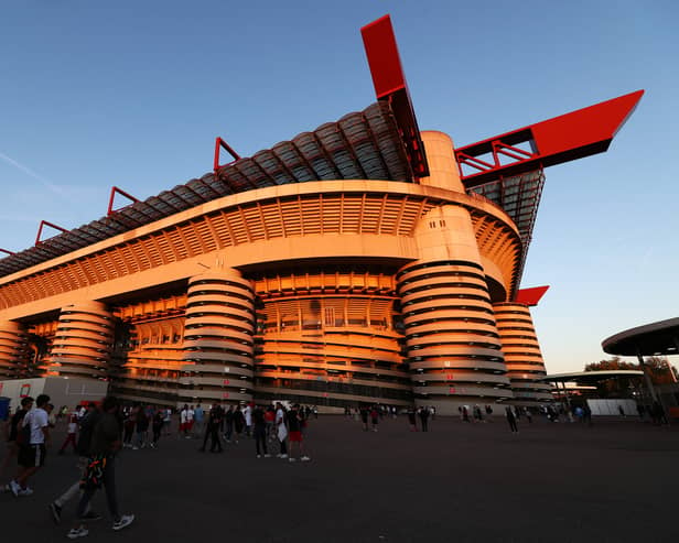 A Newcastle fan has been hospitalised after being stabbed ahead of the club's opening Champions League match against AC Milan at the San Siro stadium. (Credit: Getty Images)