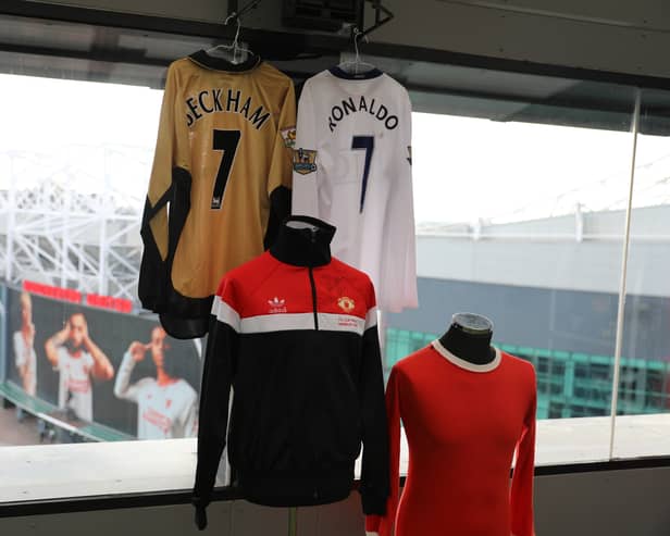 Some of the lots up for grabs when Paul Atkinson's Manchester United memorabilia goes under the hammer 