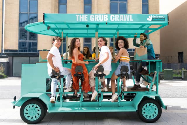 The Deliveroo Grub Crawl is coming to Manchester. Credit: Doug Peters/PinPep