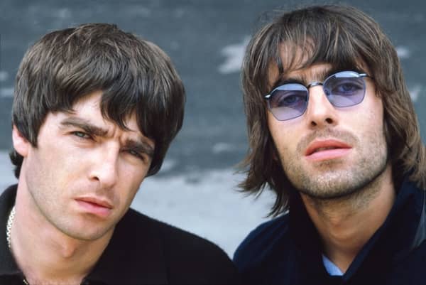 The Gallagher brothers (Photo:  Jill Furmanovsky)