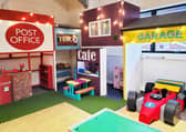 The role play area at the Hideaway in Partington Shopping Centre 