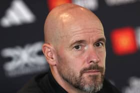 Man Utd manager Erik ten Hag. 