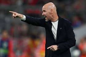 Man Utd manager Erik ten Hag.