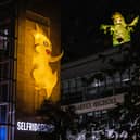 The monsters are returning to Manchester city centre this Halloween. Credit: Manchester City Centre Business Improvement District