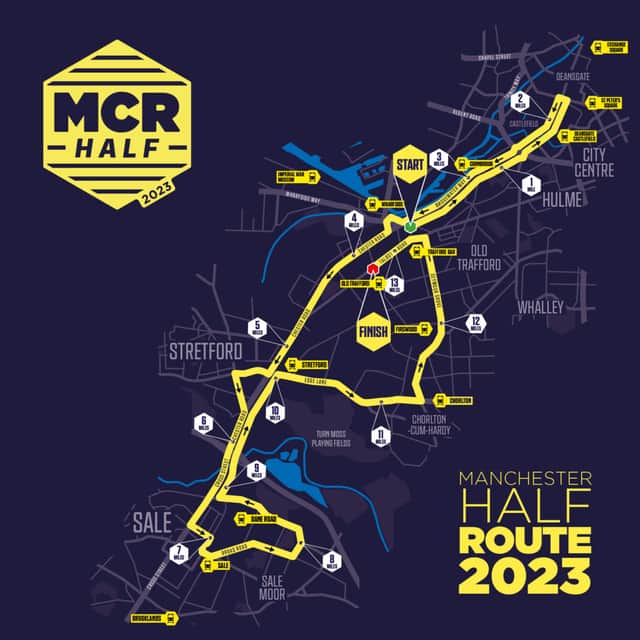 Half Marathon route