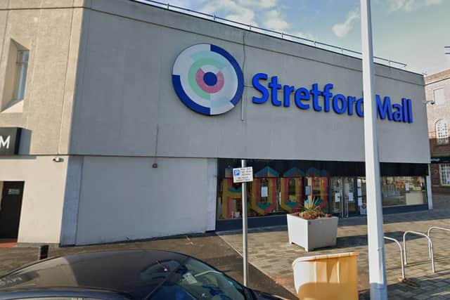 Stretford Mall, where the Stretford Foodhall was housed. 