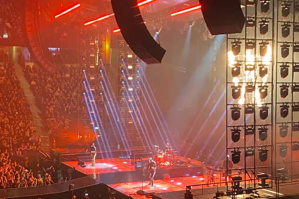 Muse lit up the AO Arena