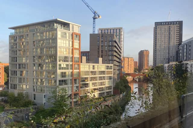 The journey into Manchester from East Didsbury