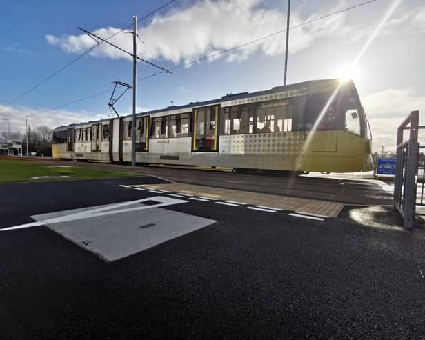 A Metrolink Tram