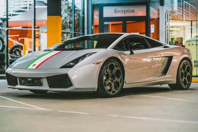 David Beckham's old Lamborghini Gallardo is up for auction 