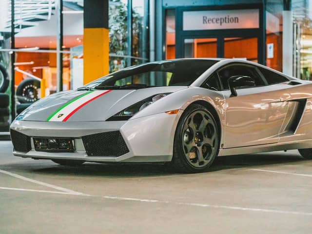 David Beckham's old Lamborghini Gallardo is up for auction 