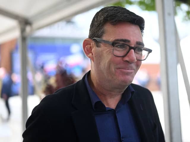 Greater Manchester Mayor Andy Burnham. 