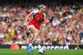 Alessia Russo faces Manchester United with her new side this Friday. Cr. Getty Images