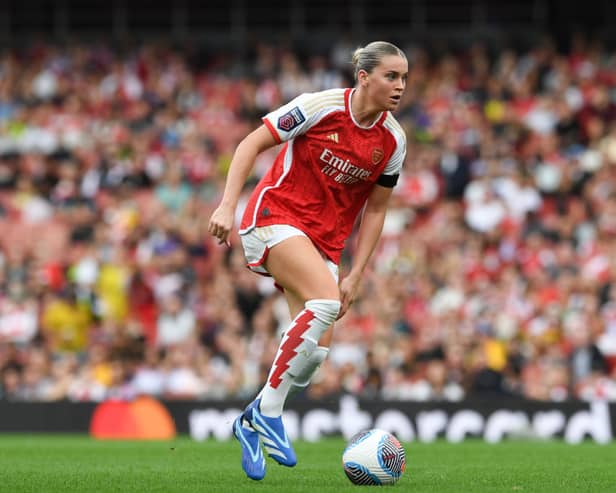 Alessia Russo faces Manchester United with her new side this Friday. Cr. Getty Images