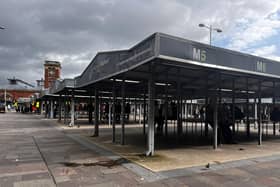 Ashton outdoor market is set for a massive refurbishment. Today it is empty on most days. 