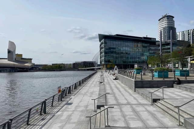 Media City at Salford Quays. Credit: Peel L&P