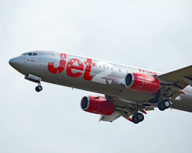 A Jet2 plane was forced into an emergency landing on Wednesday morning. 