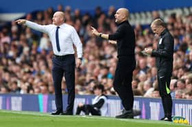 Sean Dyche gave an injury update ahead of Manchester City v Everton.