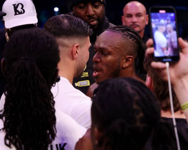 Tommy Fury and KSI will settle their differences in Manchester 