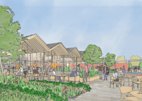 An artists impression of Tatton Services (Photo: Westmorland Family) 