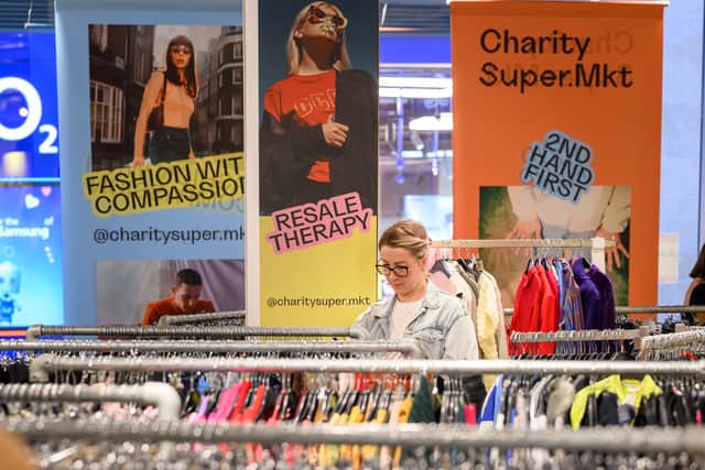 Vintage pop-up Charity Super.Mkt is opening at Quayside, MediaCity this November. 