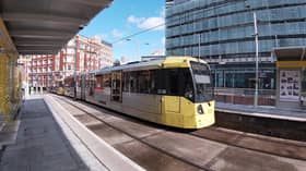 A Metrolink Tram at Cornbrook (Photo: TfGM)