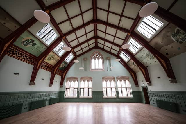The Bright Hall in Rochdale Town Hall was hidden from public view for decades but has been reopened as part of a restoration project at the town hall