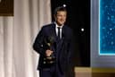 Bear Grylls accepts the award for Outstanding Daytime Program Host for 'Bear Grylls You vs. Wild: Out Cold' during the 2022 Creative Arts & Lifestyle Emmys at Pasadena Convention Center on June 18, 2022 in Pasadena, California. (Photo by Kevin Winter/Getty Images)