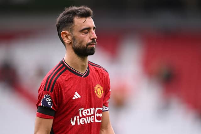 Bruno Fernandes was criticised by Roy Keane after Sunday's defeat to Manchester City.