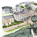 Indicative proposals for Godley Green garden village. Photo: Tameside council.