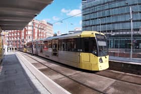 Andy Burnham says there will be an update on the Metrolink extension to Stockport before the end of the year. Credit: TfGM
