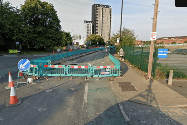 Water Street will be closed in Manchester for 2 weeks in November (Photo: Maps) 