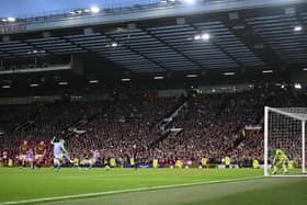 Erling Haaland converted the spot kick to open the scoring for Man City (Image: Getty Images)