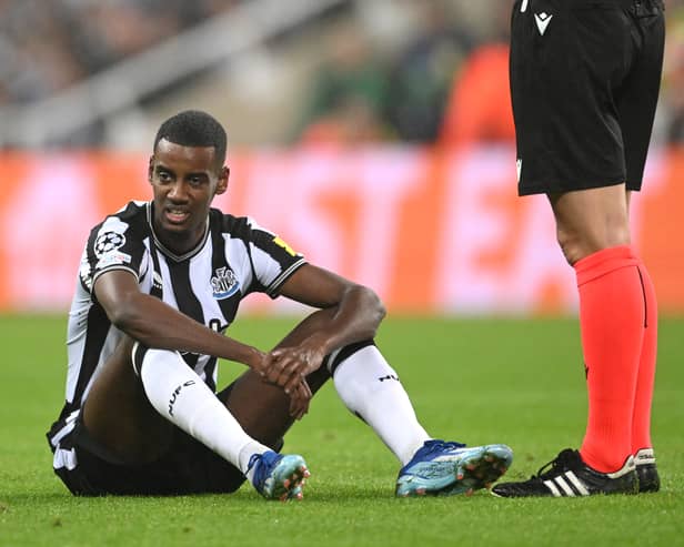 Isak has a fresh groin injury that will keep him out until late November.