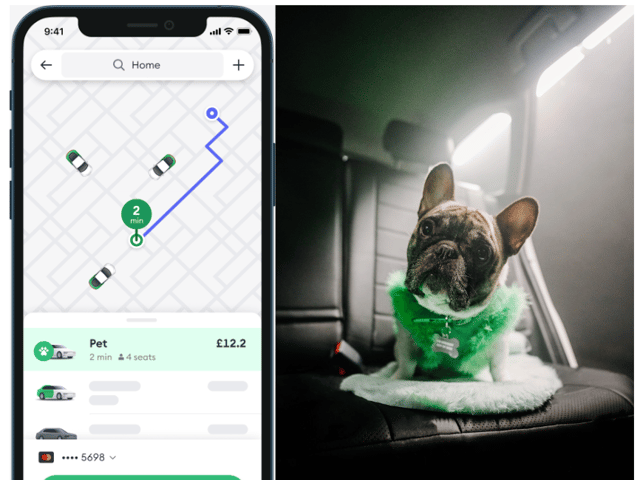 Manchester passengers can now get a dedicated Pets trip on Bolt 