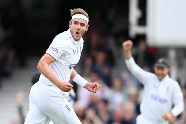 Stuart Broad was sponsored by adidas (Image: Getty Images)