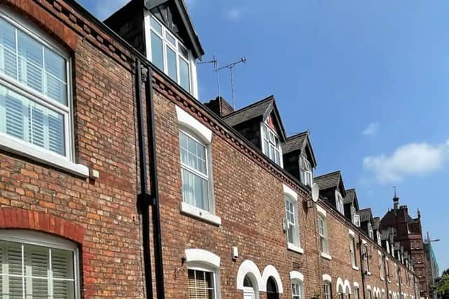 This historic Ancoats townhouse is available now to rent on Airbnb. Credit: Michelle (MCRh) via Airbnb