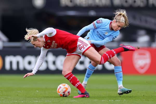 Manchester City and Arsenal last met in the Women's Super League in April 