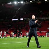 Manchester United were beaten 3-0 by Newcastle in the Carabao Cup, as pressure increases on Erik Ten Hag. (Getty Images)