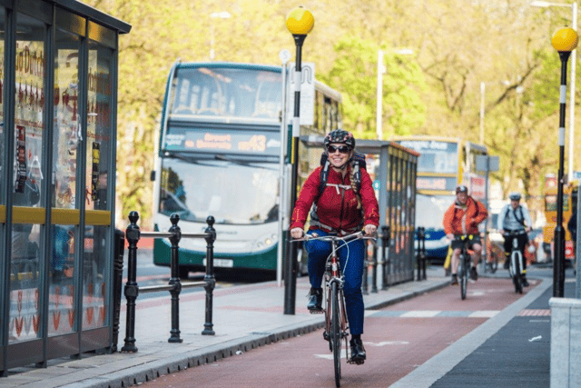 Cycleway in Manchester