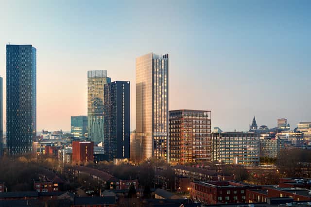The Medlock Street plans in Manchester city centre