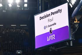 VAR stuck with the on-field decision (Image: Getty Images)