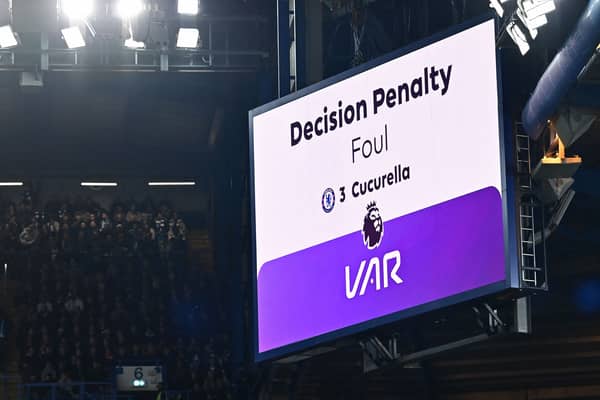 VAR stuck with the on-field decision (Image: Getty Images)