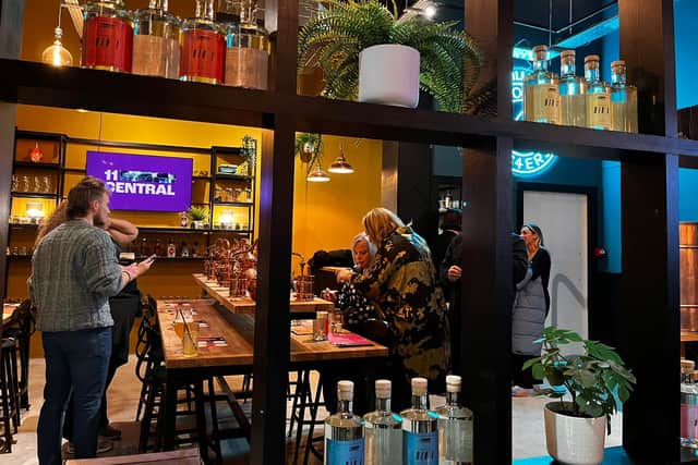 The in-house distillery at 11 Central, the new bar by Seven Bro7hers and Four Sis4ers.